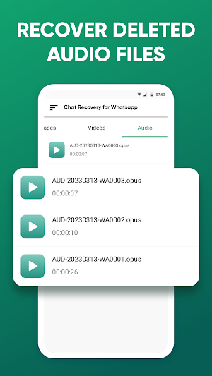 Chat Recovery for Whatsapp Screenshot 3