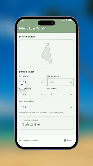 Hitung Luas Tanah Screenshot 1