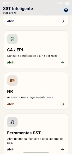 SST Inteligente Screenshot 1