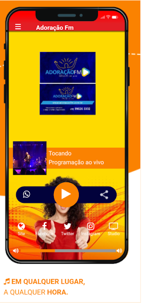 Rádio Adoração Fm Screenshot 2