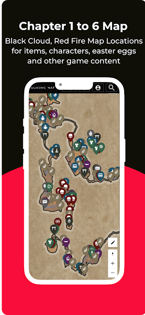 Map of Black Myth Wukong Screenshot 3