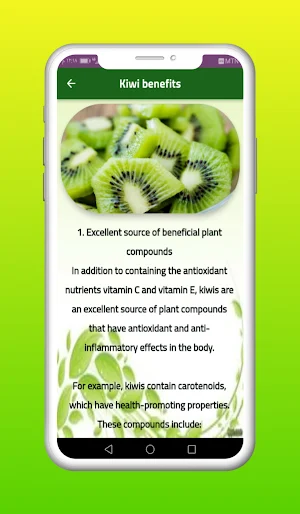 Kiwi Recipes Screenshot 1