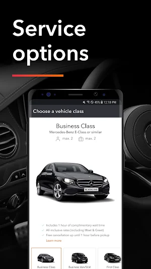 Blacklane - Global Airport Chauffeur Service screenshot 7