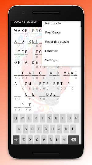 CryptoPuzzle: Japanese Quotes Screenshot 3