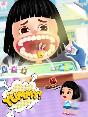 Mouth care doctor - dentist & tongue surgery game Screenshot 2