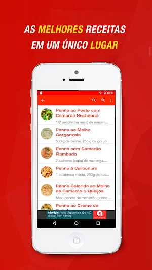 Receitas com Macarrão Penne Screenshot 3