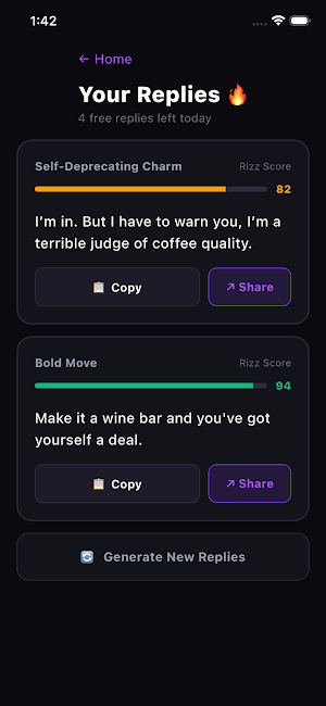 Rizz Coach - AI Chat Reply Screenshot 3