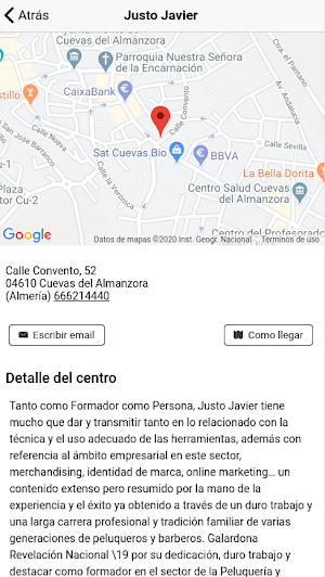 Justo Javier Barbershop Screenshot 1