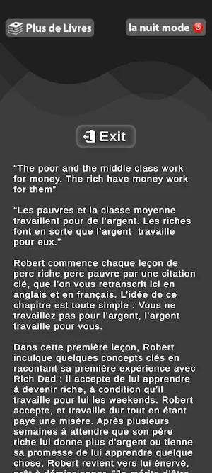 Père Riche Père Pauvre Résumé Screenshot 3