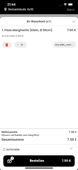 Holzwickede Grill Screenshot 3