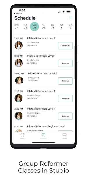 Marathon Pilates Screenshot 1