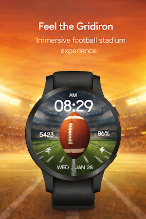 Football Gridiron Watch Face Screenshot 3