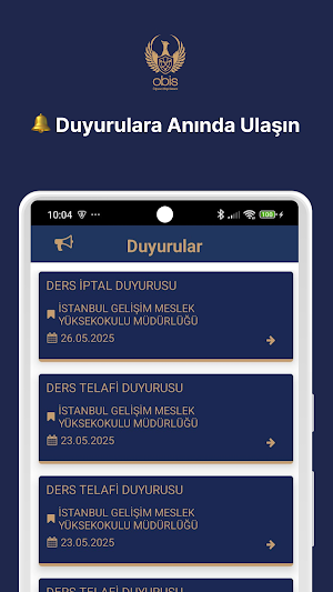 İGÜ Obis Mobil Screenshot 3