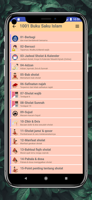 Muslim: 1001 Buku Saku Islam Screenshot 0