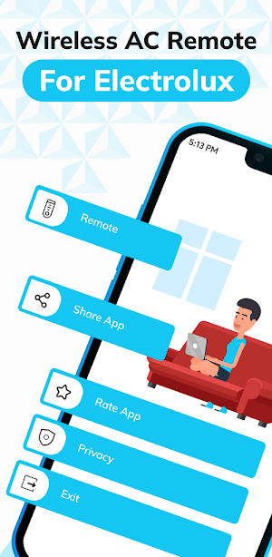 Smart AC Remote for Electrolux Screenshot 0