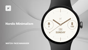 Nordic Minimalism Watch Face Screenshot 0