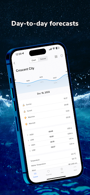 NOAA Tide Chart Pro screenshot 3