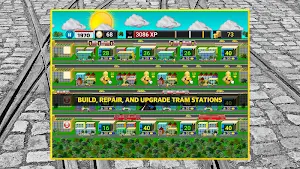 Tram Tycoon - railroad transport strategy game Screenshot 2