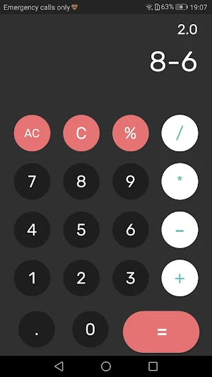 calculator Screenshot 1