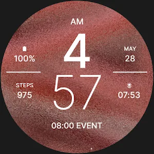 Rose Gold Fit Watch Face screenshot 5