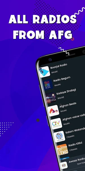 Afghanistan Radios Screenshot 0