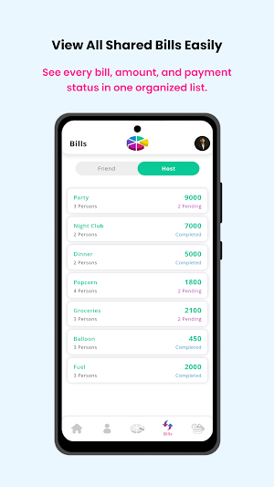 Split Expenses : SplitMate Screenshot 3