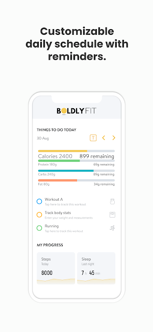 Boldly Fit Screenshot 1