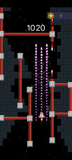 King Space shooter light Screenshot 3