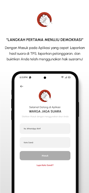 Warga Jaga Suara Screenshot 1
