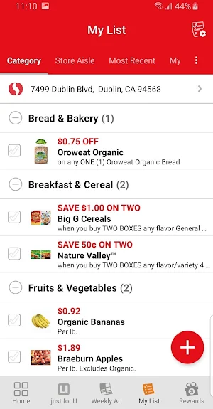 Safeway Deals & Rewards Screenshot 3