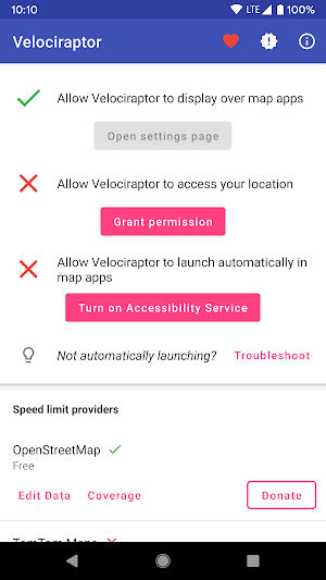 Velociraptor - Speed Limits & Speedometer Screenshot 1