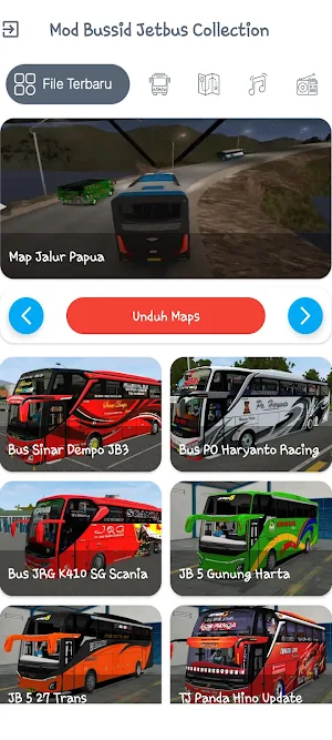 Mod Bussid Jetbus Collection Screenshot 3