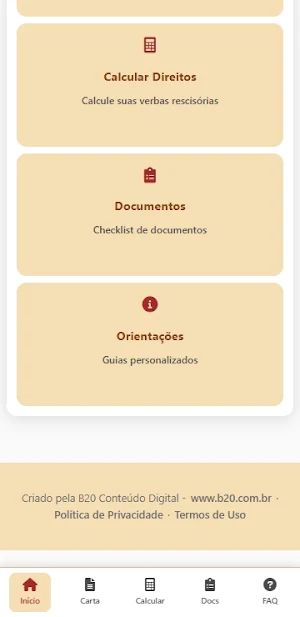 Demissão Digital Screenshot 2