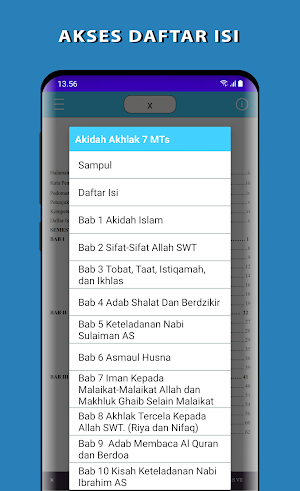 Akidah Akhlak Kelas 7 MTs Screenshot 1