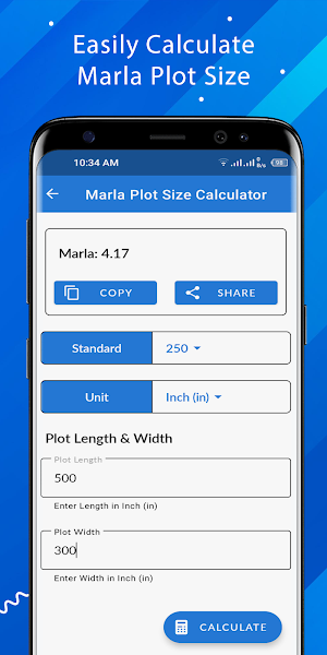 Construction Calculator Screenshot 3