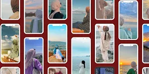 خلفيات بنات محجبه Screenshot 2