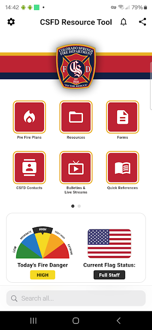 CSFD Resource Tool Screenshot 1