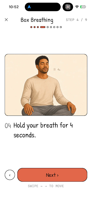 Trebit: Body and Breathwork Screenshot 2