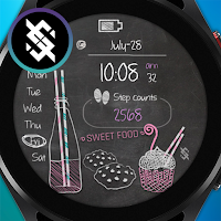 BFF74 - Blackboard Art Cakes