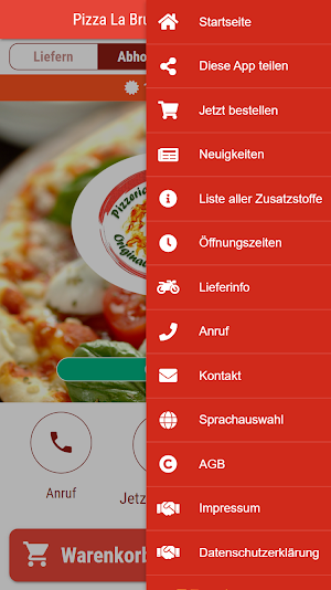 Pizza La Bruschetta Nürnberg Screenshot 2
