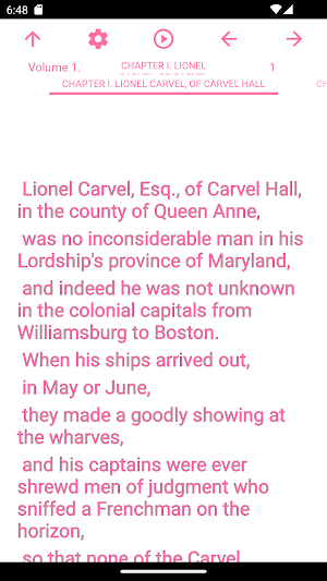 zBook: Richard Carvel Screenshot 0