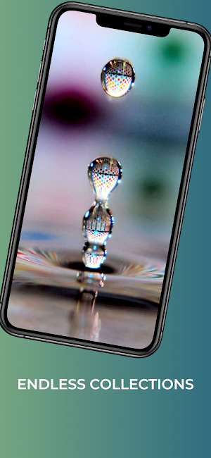 Drops wallpeper -4k live Screenshot 2