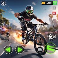 BMX Bicycle Mountains Racing