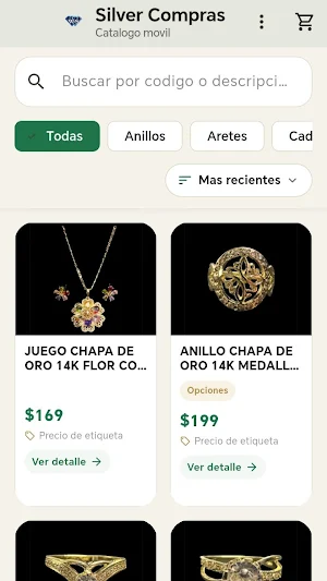 Silver Compras Screenshot 1