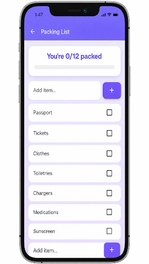 Vacation Countdown – GoneIn Screenshot 2