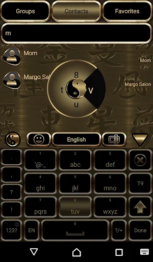 Ying Yang Go Keyboard theme Screenshot 1