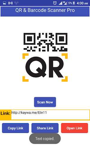 QR & Barcode Scanner Pro Screenshot 2