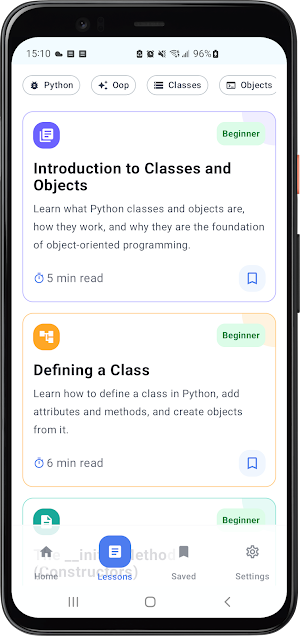 Python Classes beginner course Screenshot 1