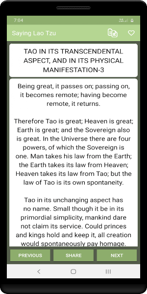 Saying Lao Tzu Screenshot 1