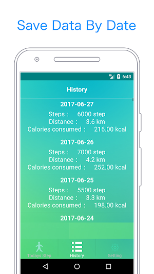 Pedometer Simple Screenshot 2